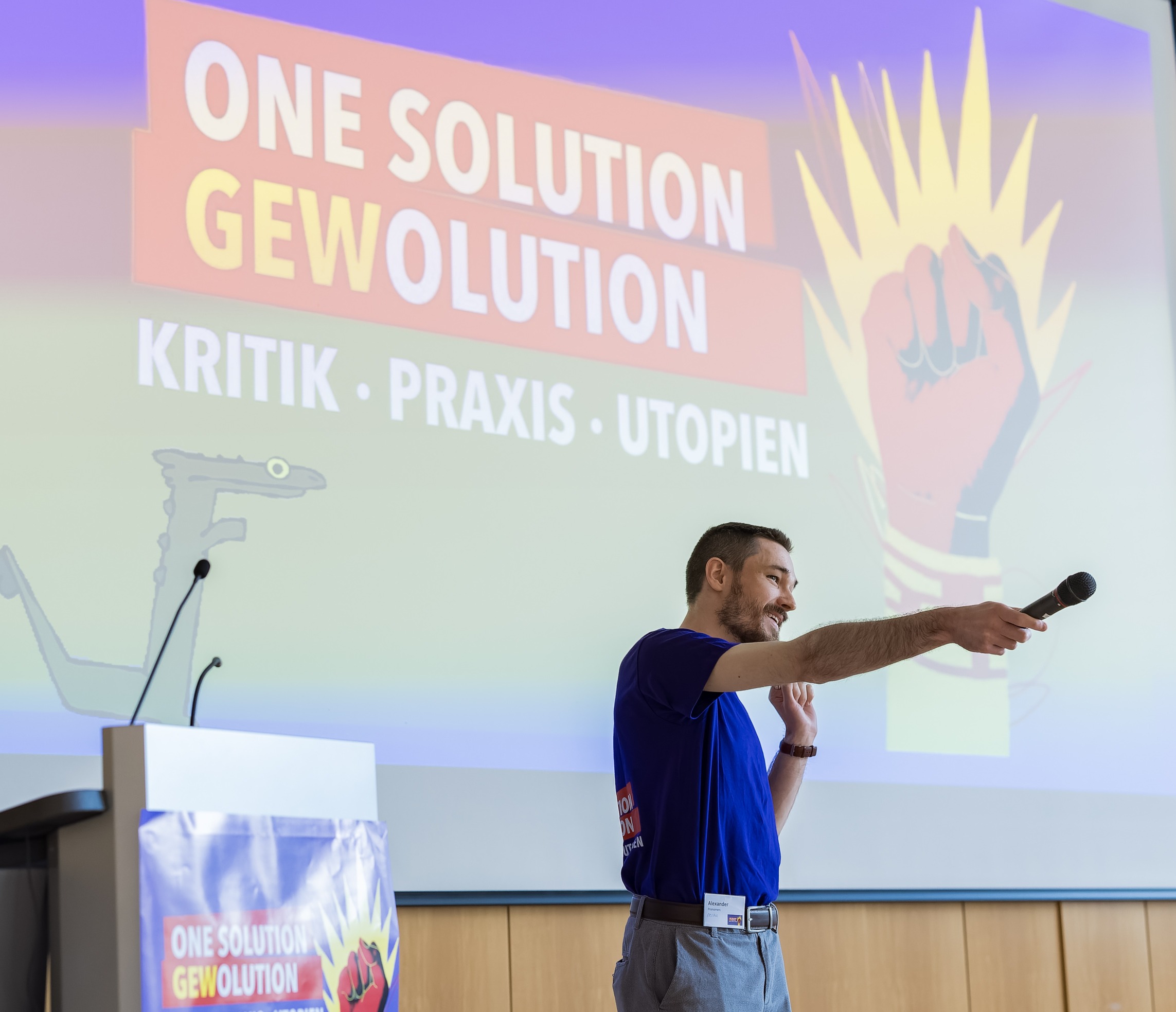 GEWolution 2024 - Alexander Kolling in Moderationsfunktion